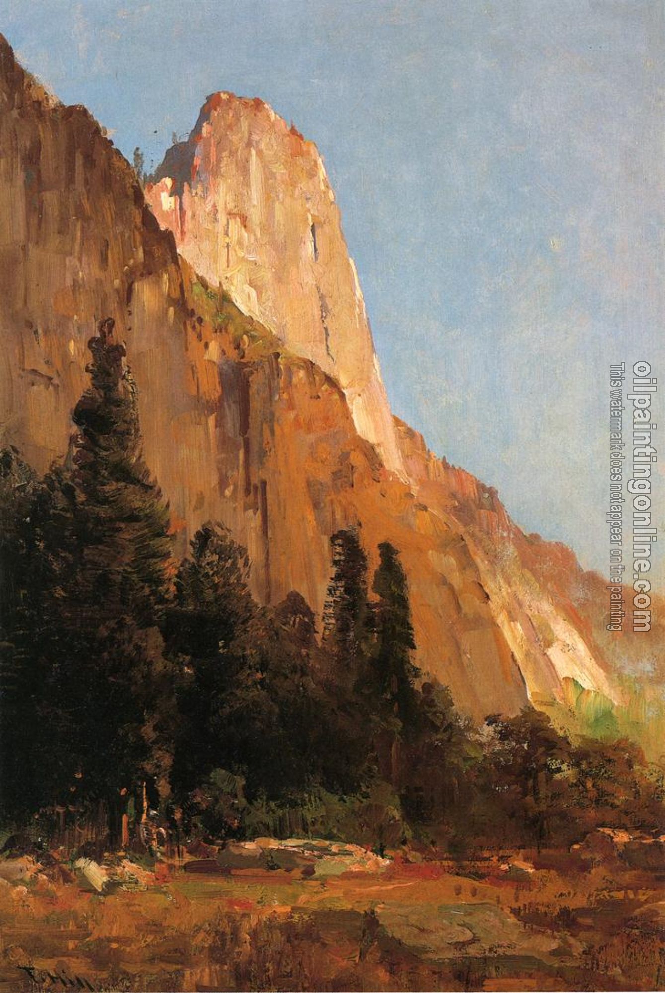 Thomas Hill - Sentinel Rock Yosemite